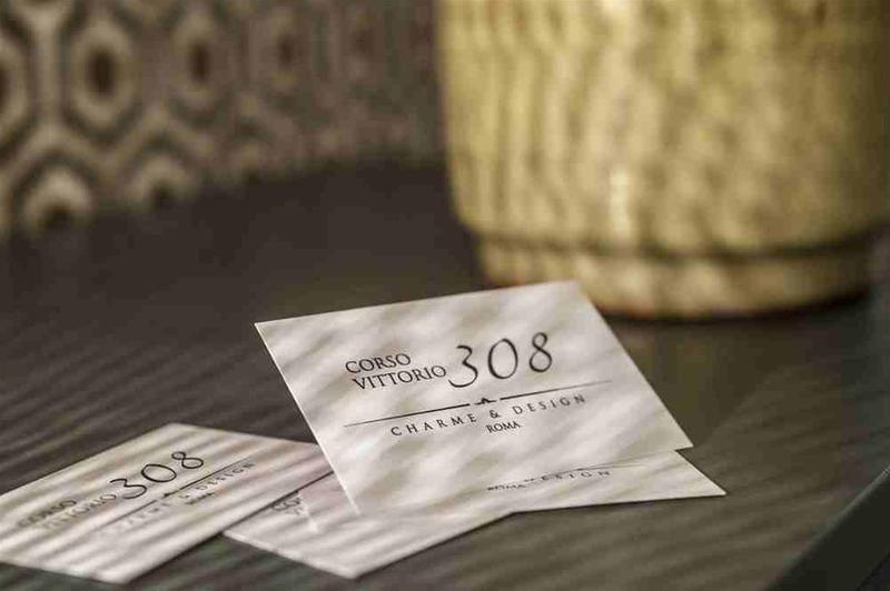 ローマ Corso Vittorio 308 Bed & Breakfast エクステリア 写真